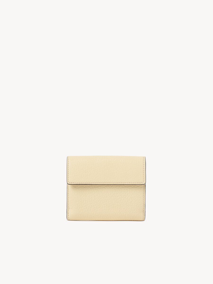 Small Envelope tri-fold in grained leather - 4