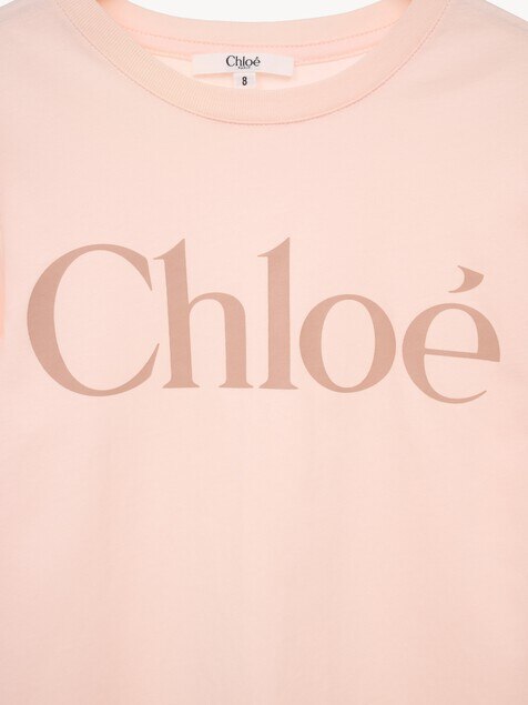 Kids' long-sleeve logo top