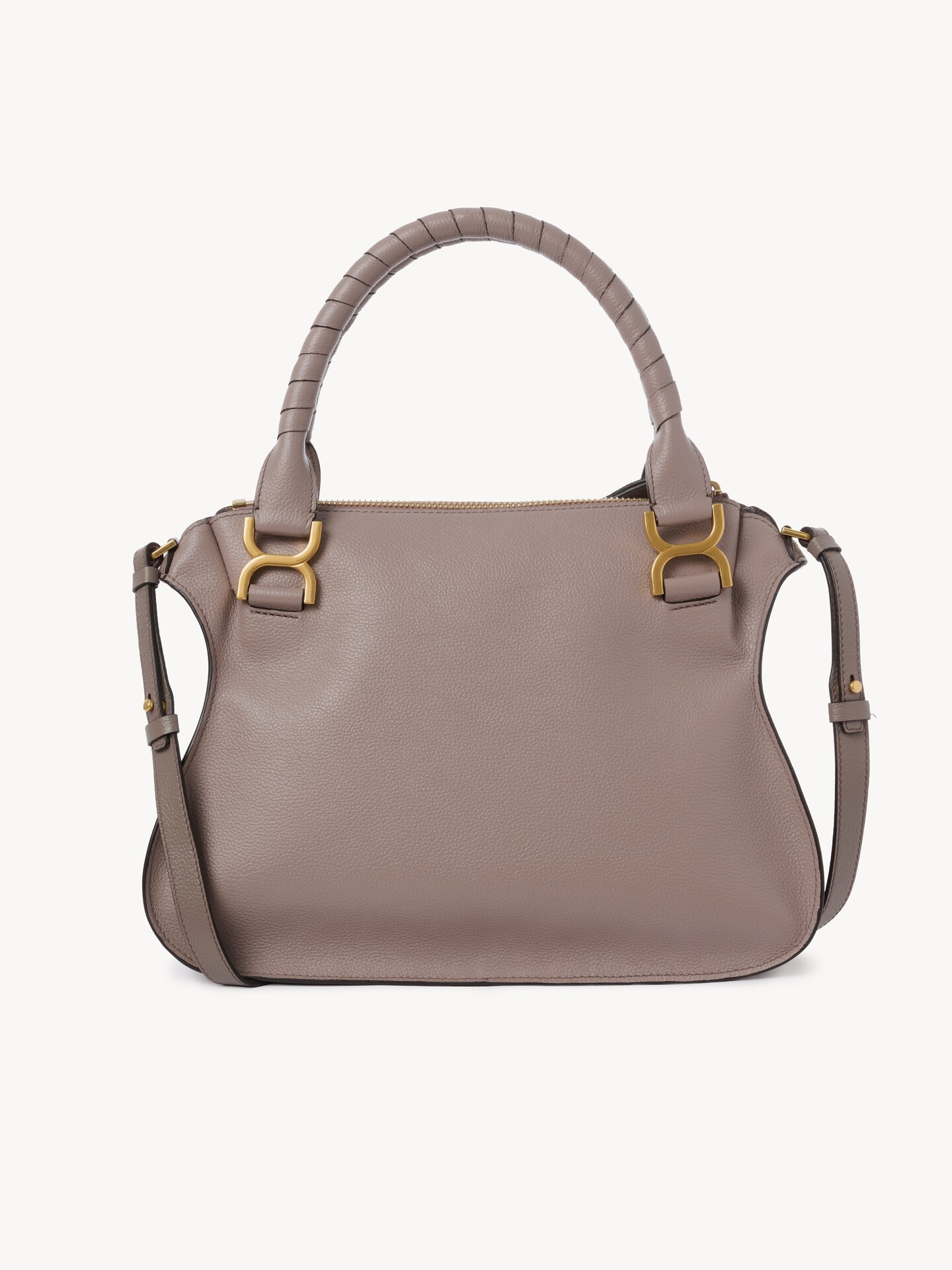 Sac Marcie en cuir grain&eacute; - 5