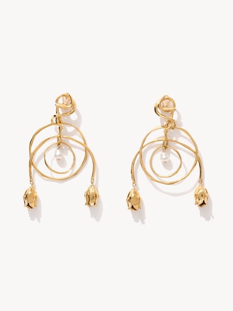 The Chlo&eacute; Tulip earrings