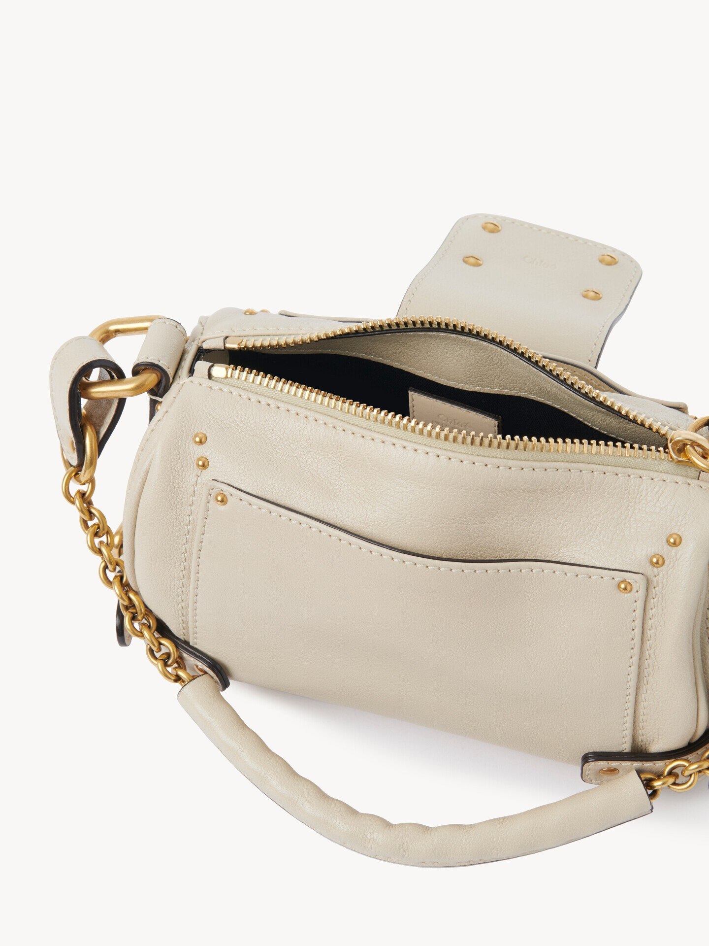 Small Paddington chain bag in grained leather - 7