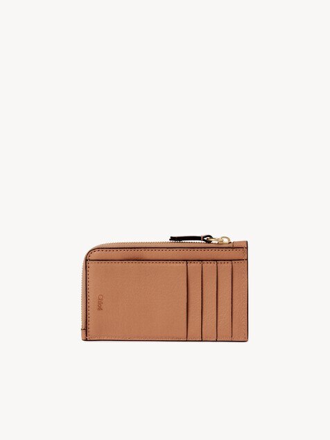 Small Paddington purse with card slots in grained leather