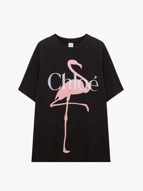Generous logo T-shirt in cotton jersey