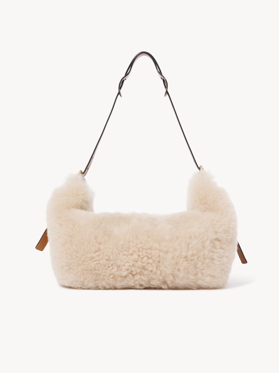 Paddington crossbody bag in shearling - 5
