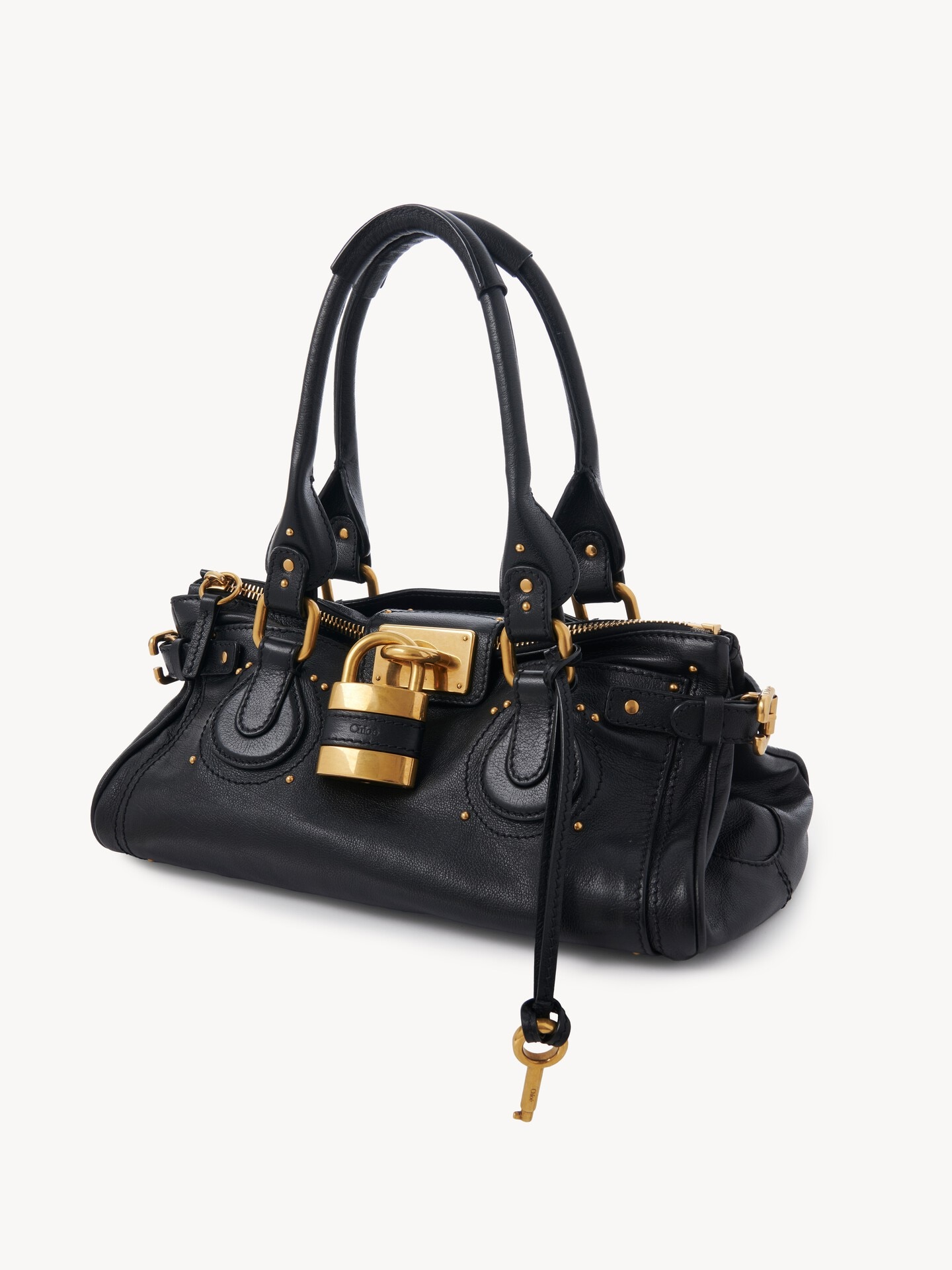 Paddington Bag aus genarbtem Leder - 4