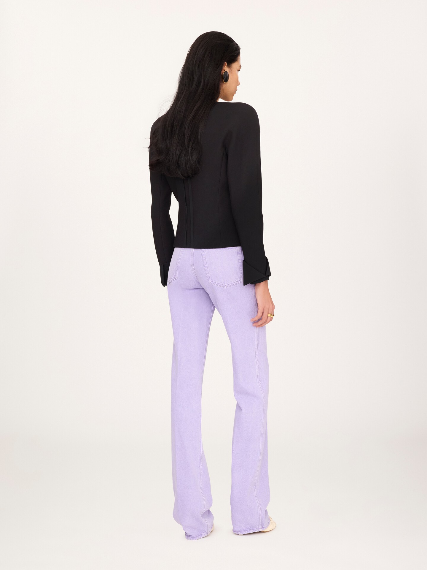 Straight jeans in denim - 4.0