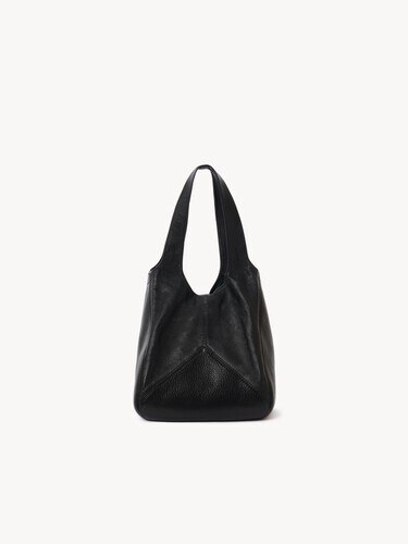 Small Chlo&eacute; balloon bag in grained leather - 5