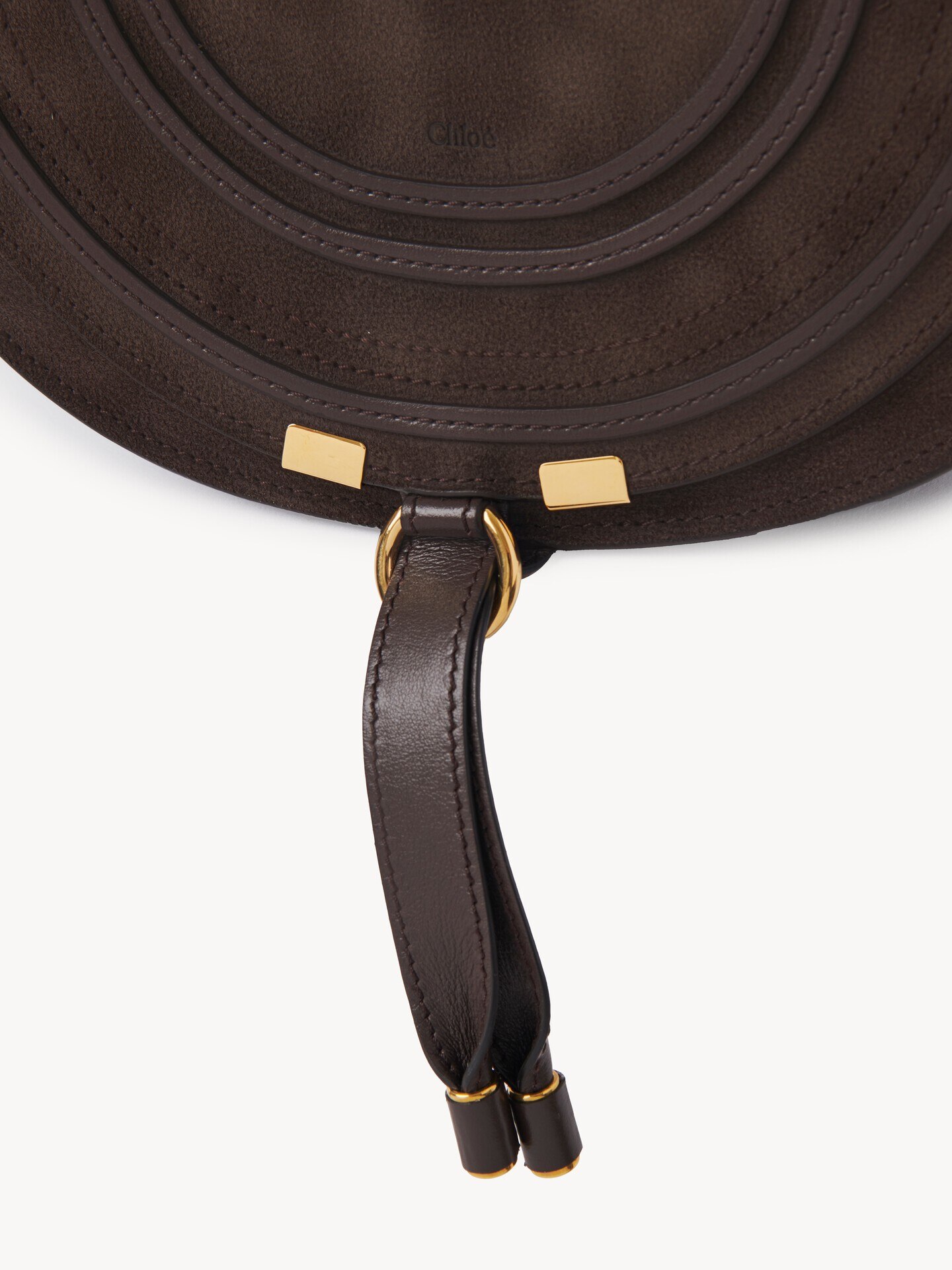 Bolso saddle Marcie de ante - 7