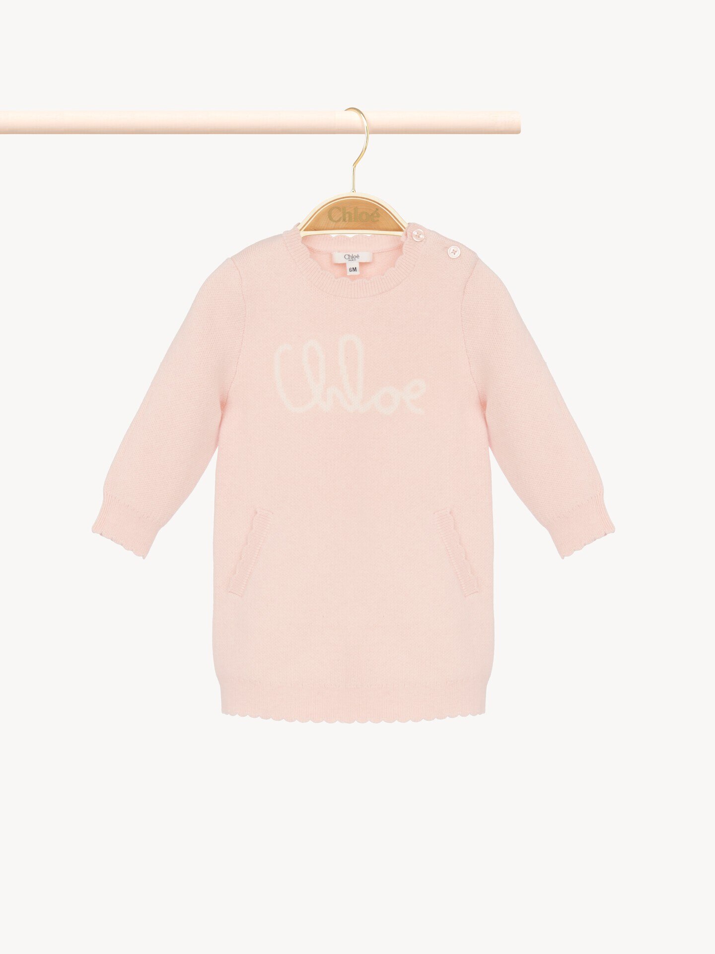 Logo-Strickkleid f&uuml;r Kinder - 2