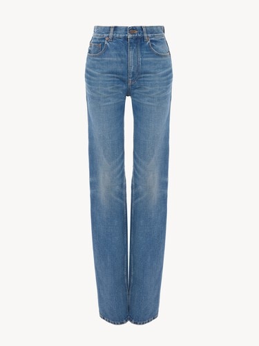 Straight jeans in denim - 2