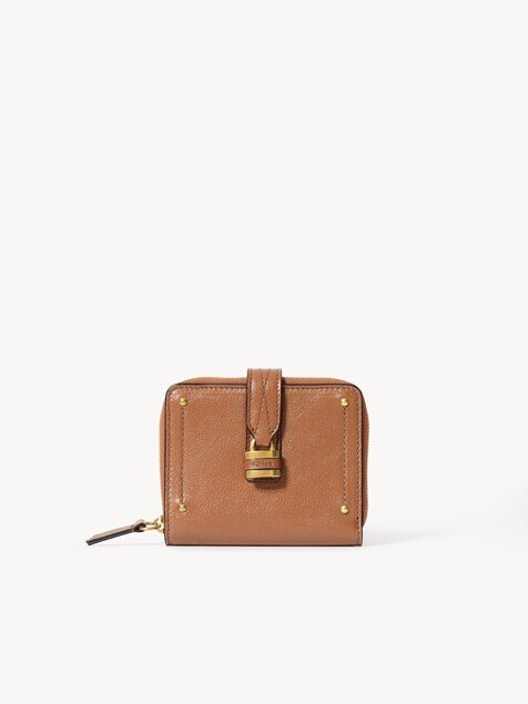Paddington bifold wallet in grained leather 