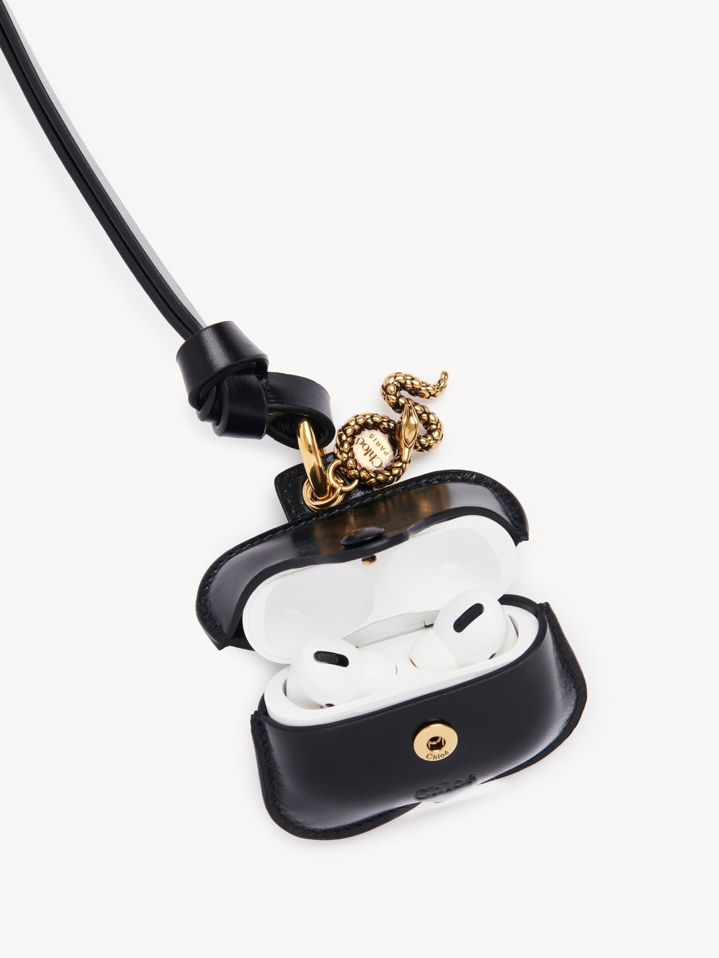 Funda para EarPods Chlo&eacute; Symbols Snake de cuero granulado - 5