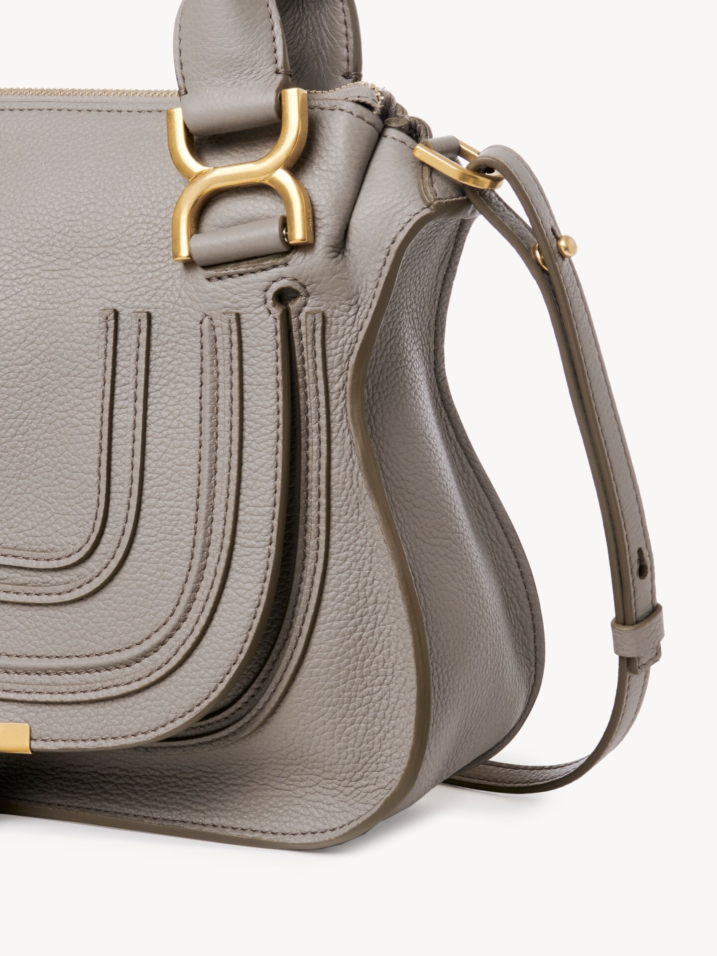 Petit sac Marcie en cuir grain&eacute; - 5