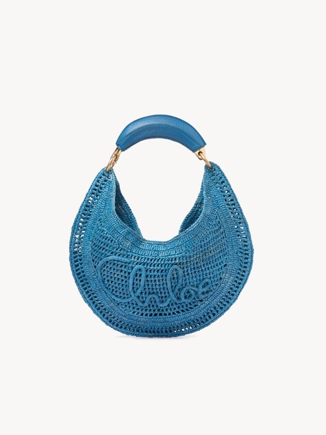 Sac hobo Summer Banana en raphia