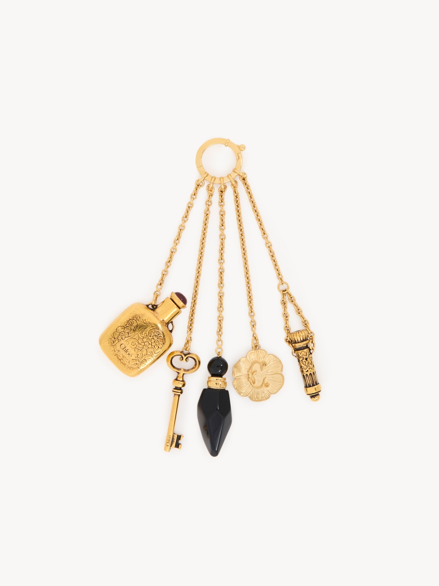 The Ch&acirc;teau Treasures charm in brass & resin - 2