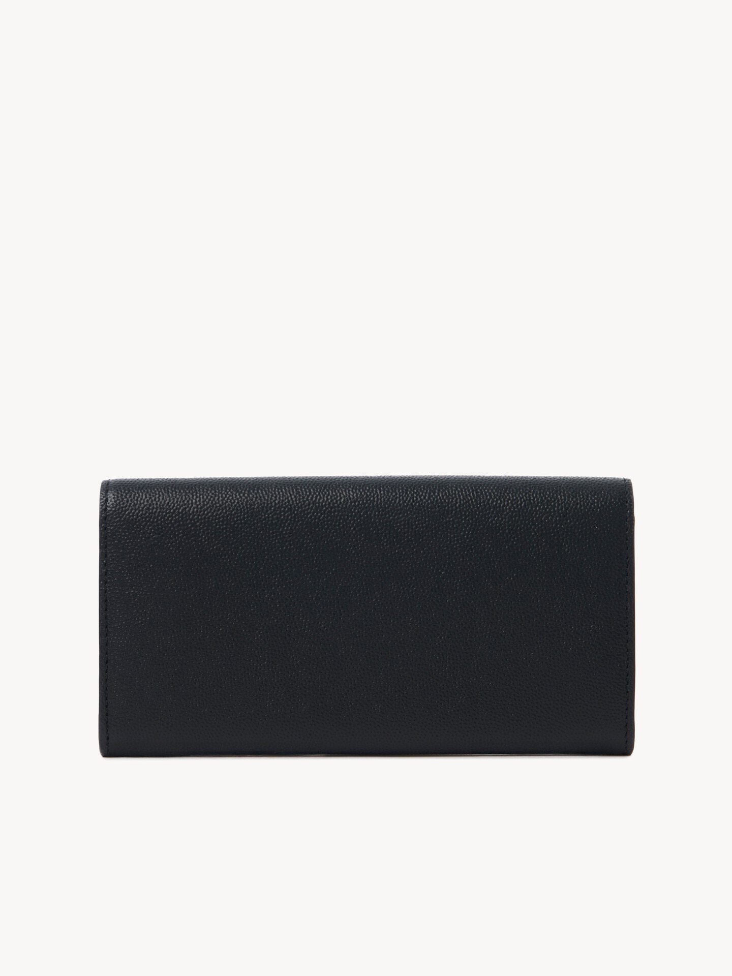 Chlo&eacute; Charms long wallet with flap in grained leather - 4