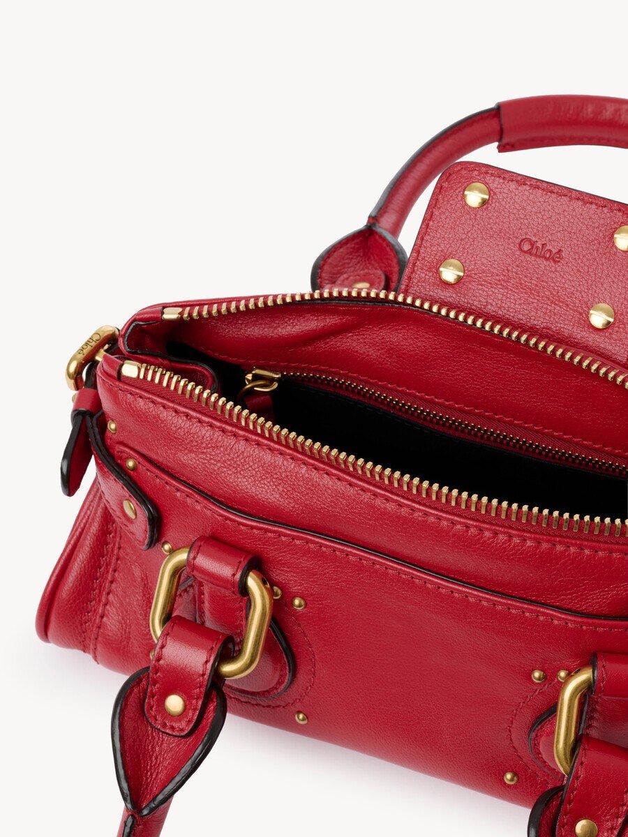 Small Paddington bag in grained leather - 8