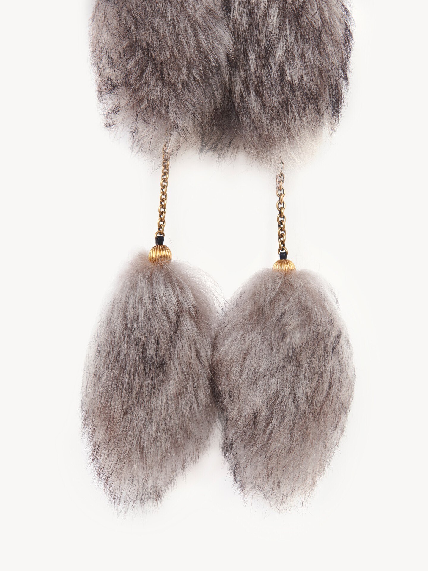 The Treasure Tails scarf in shearling - 3