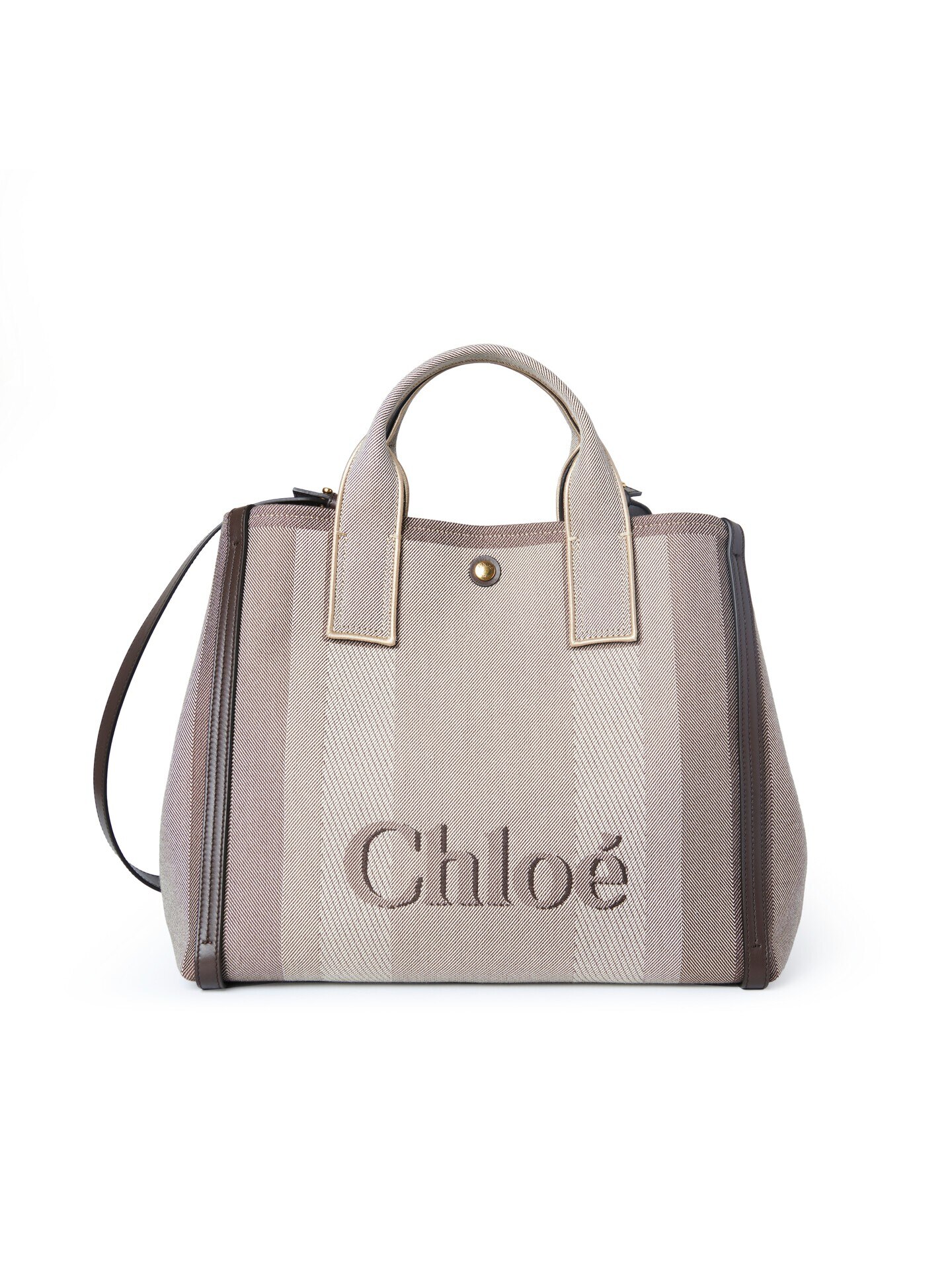 ぴくみん♡さま専用★Chloé キャンバス トートバッグ キャンバス製Chloé Carryトートバッグ ベージュ - Chloé