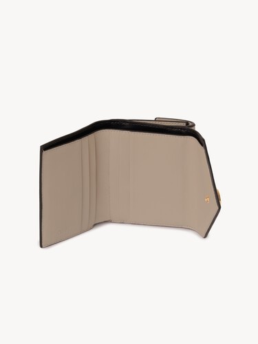 Small Envelope tri-fold in grained leather - 5