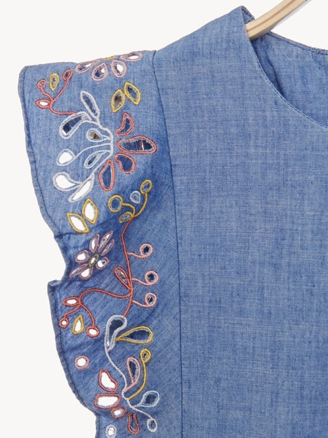 Kids' embroidered dress