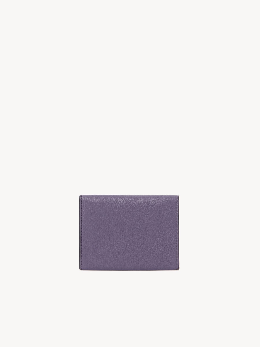 Envelope card holder in grained leather - 4