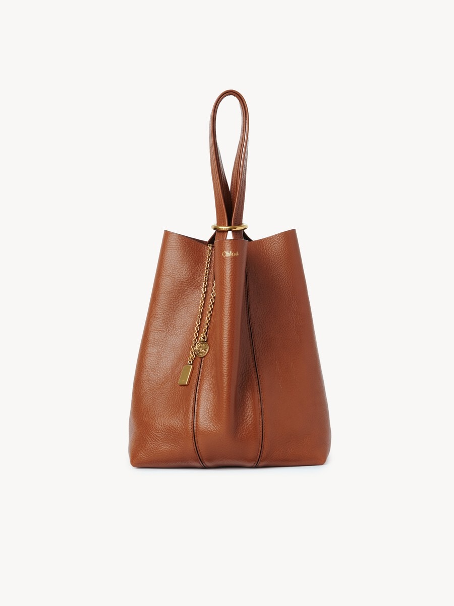 Bolso tote Chlo&eacute; Spin de cuero granulado - 2