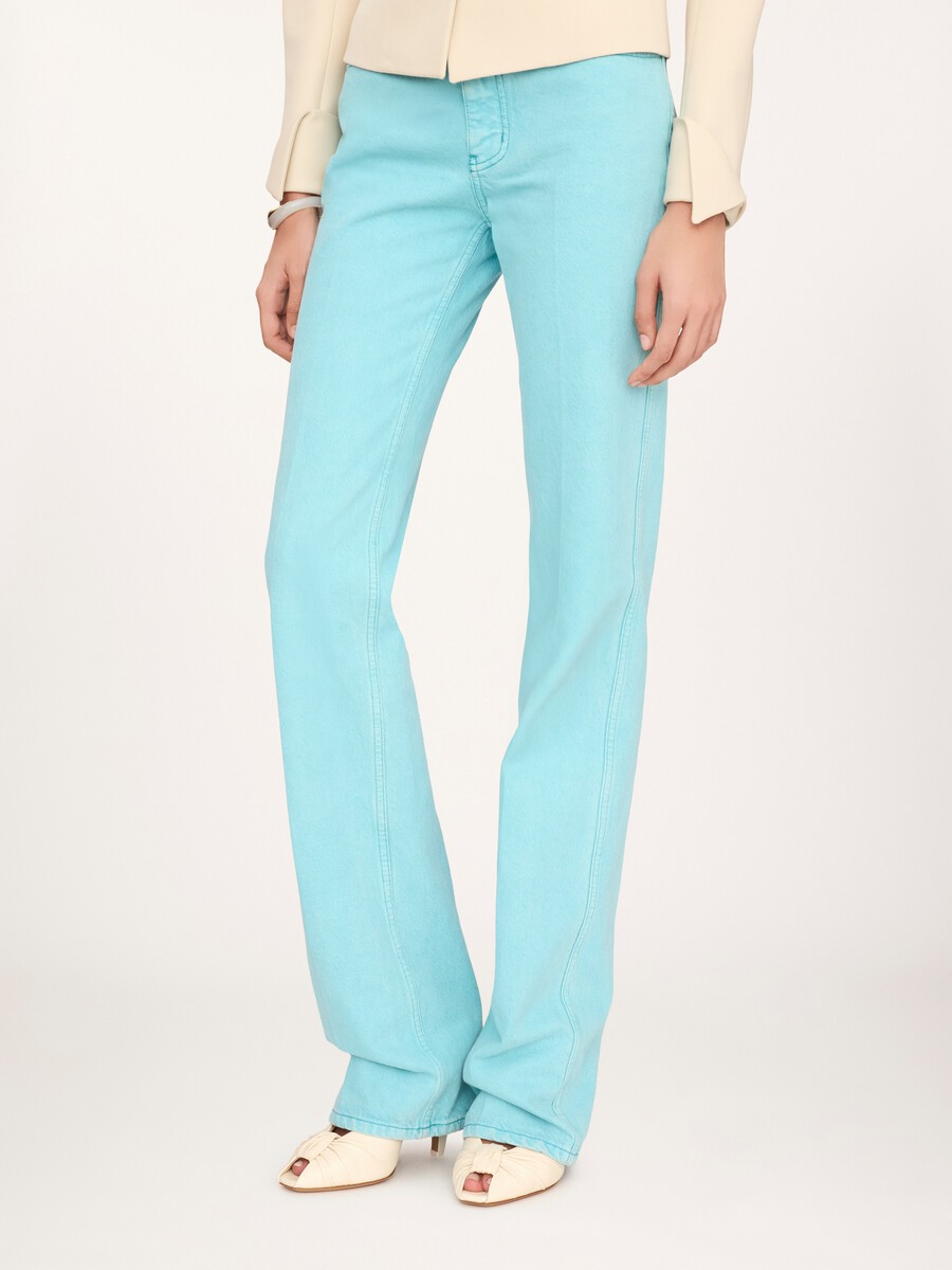 Straight jeans in denim - 4