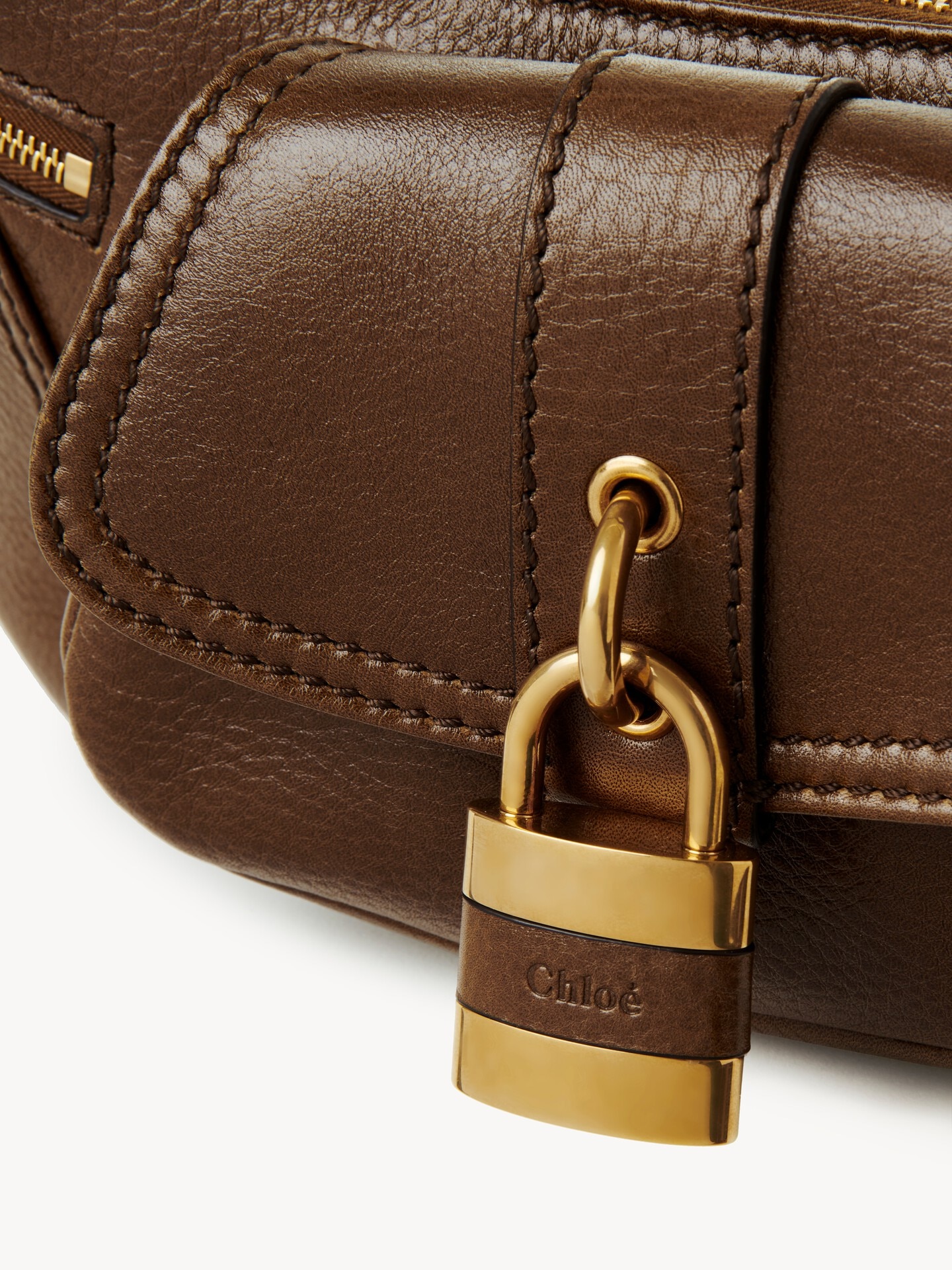 Bolso de hombro The 99 de cuero granulado - 7