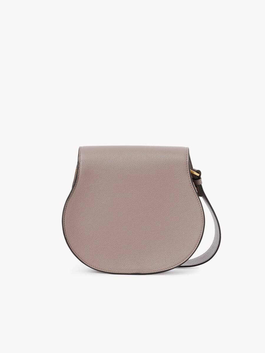 Marcie saddle bag in grained leather - 8