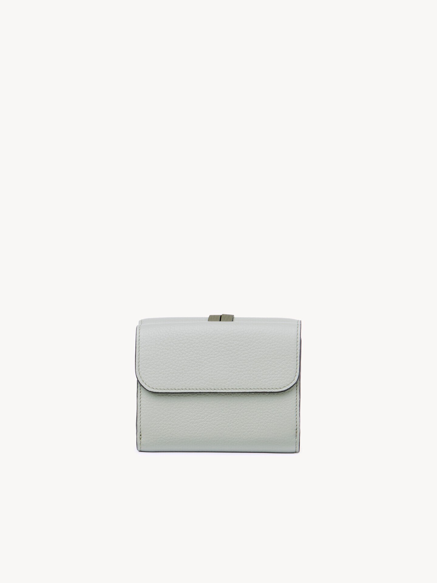 Small Alphabet tri-fold in grained leather - 4