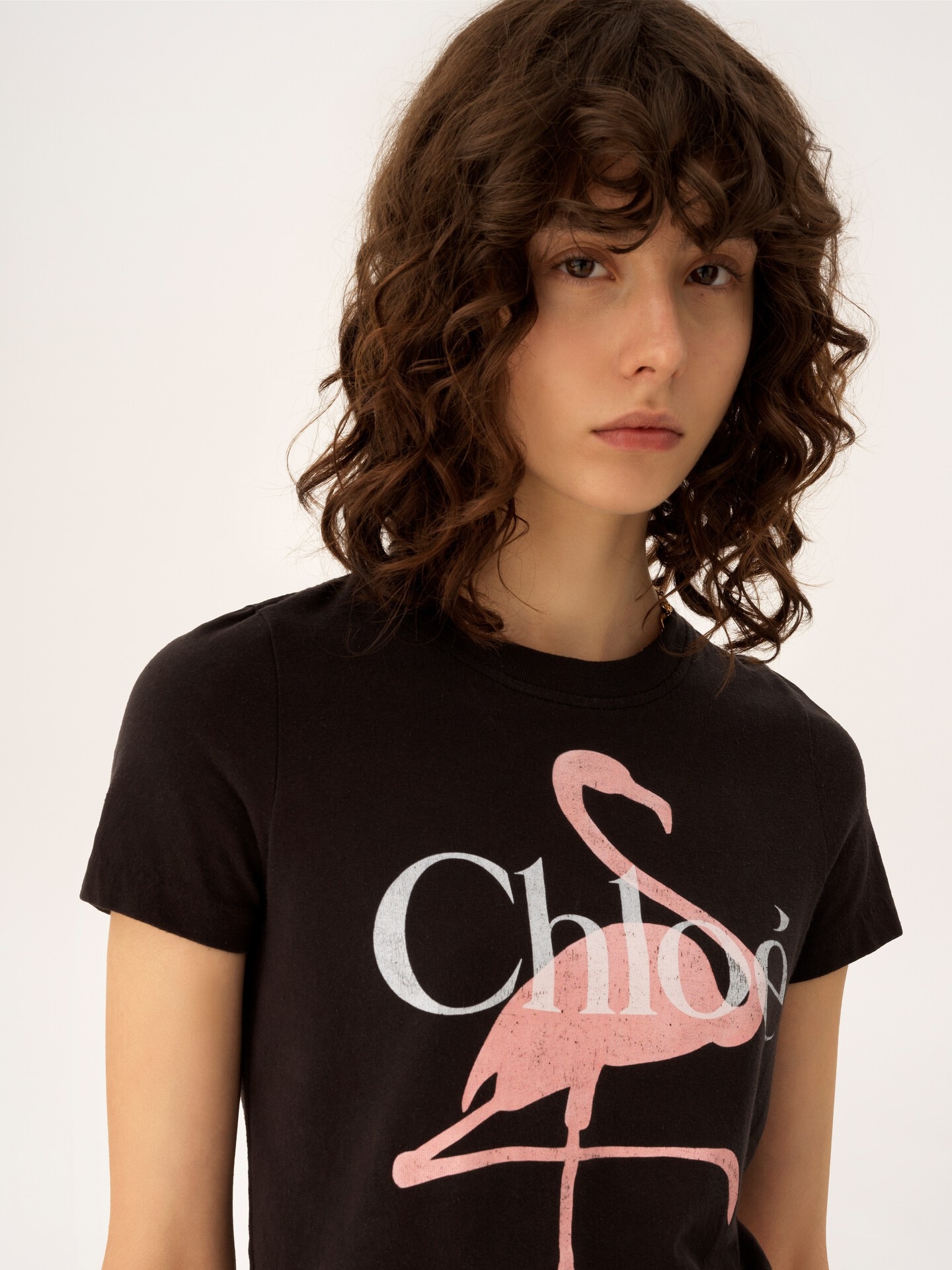 T-shirt baby fit con logo in jersey di cotone - 6