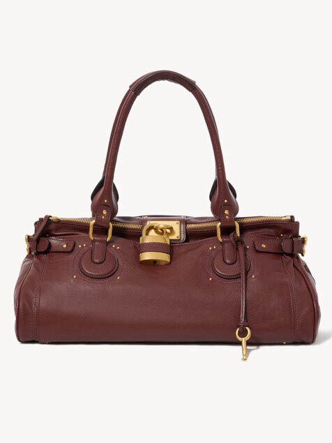 XL Paddington weekender bag in grained leather