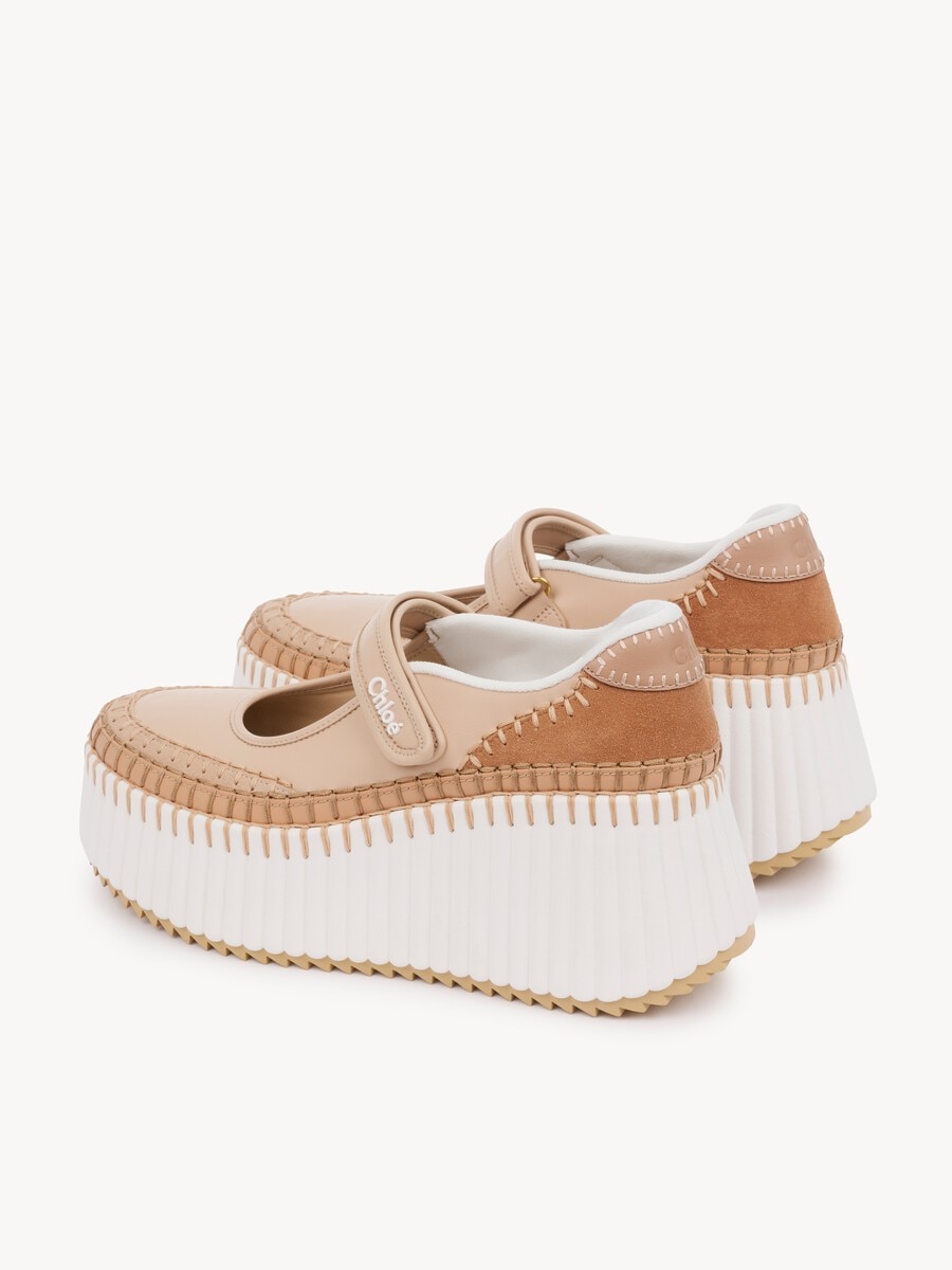 Sneaker con zeppa Nama - 7