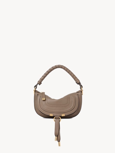 Mini Marcie shoulder bag in soft leather