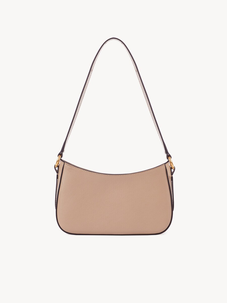 Sac port&eacute; &eacute;paule Horse Medal en cuir grain&eacute; - 5