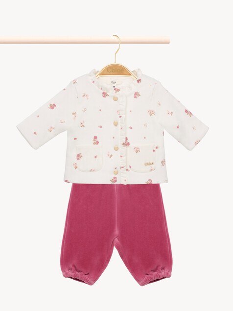 Baby gift set cardigan & pants