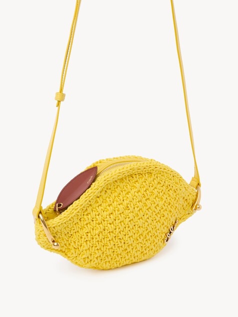 Bolso bandolera Chlo&eacute; Tropicus Lemon de cuerda encerada
