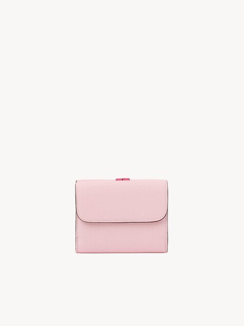 グレインレザー製Alphabetスモールトリフォールド 