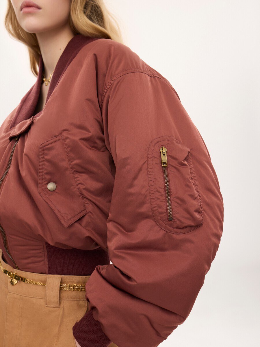 Bomber jacket in nylon - 7