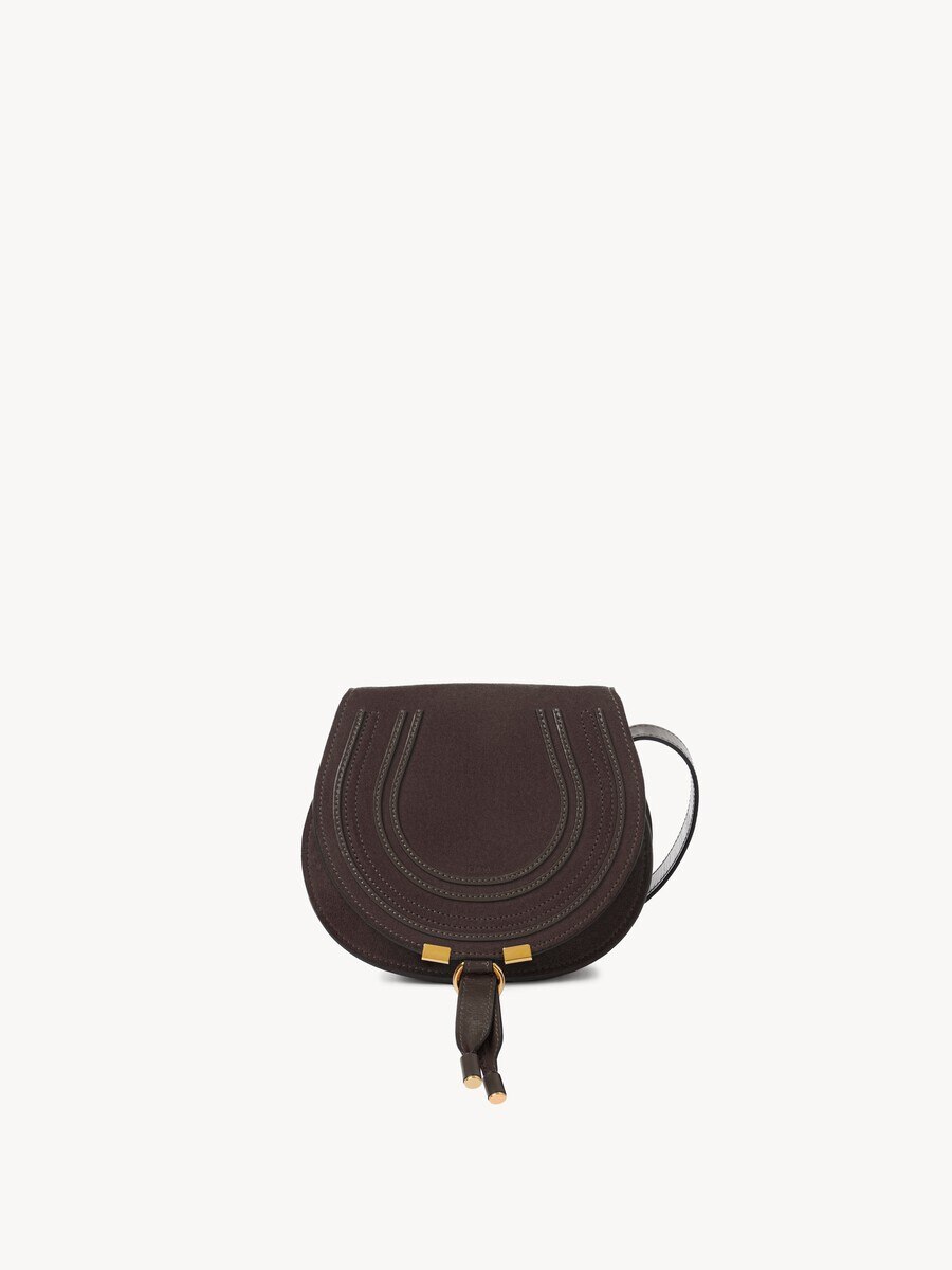 Kleine Marcie Satteltasche aus Wildleder - 2