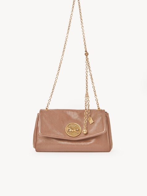 Bolso de hombro Chlo&eacute; Heritage de cuero granulado