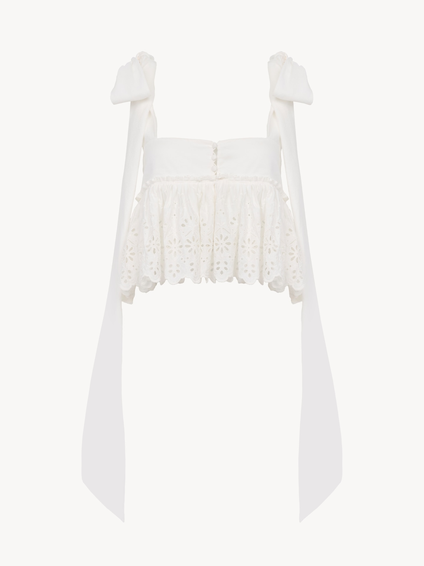 Fluid drawstring trousers in soft cotton - 2
