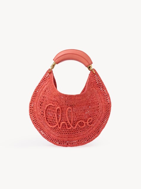 Sac hobo Summer Banana en raphia