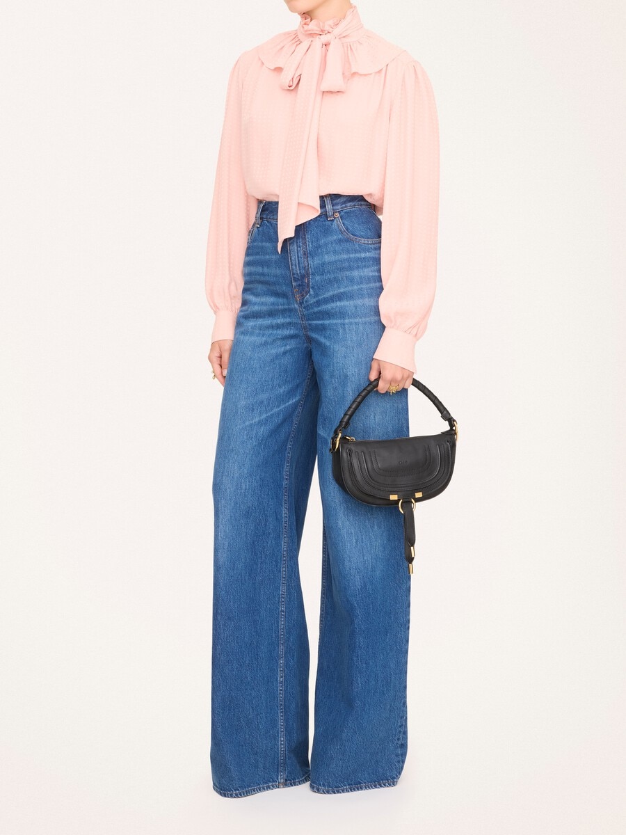 Mini Marcie shoulder bag in soft leather - 8