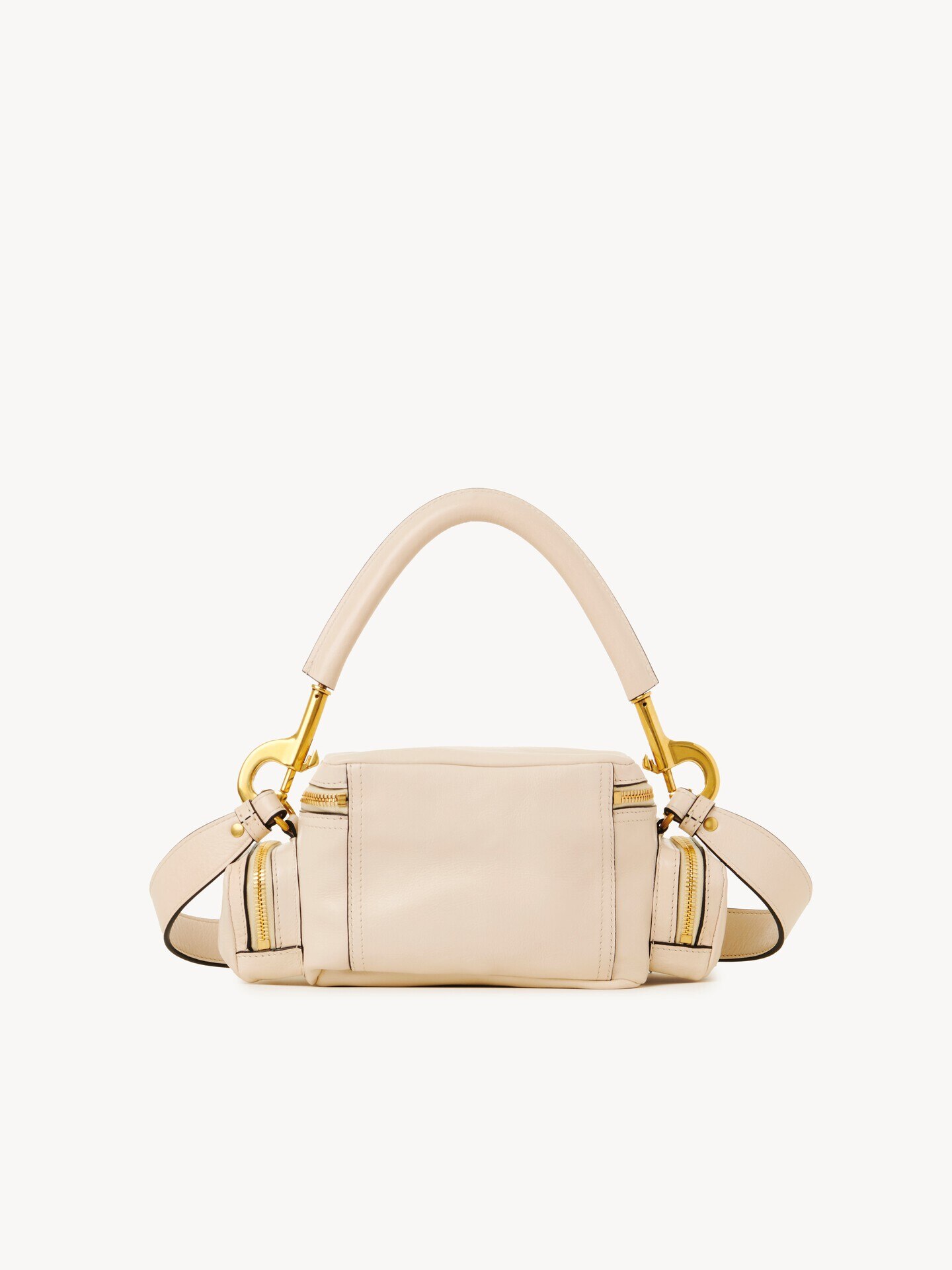 Chloé パディントンアイボリー レザー ショルダーバッグ　美品 Chloé パディントンアイボリー レザー ショルダーバッグ 美品 2025年