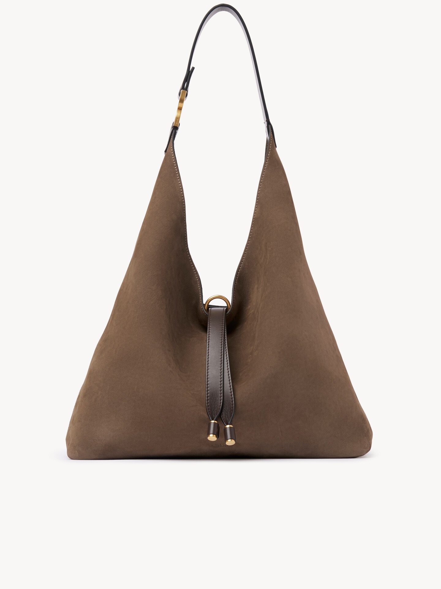 Marcie hobo bag in nubuck leather - 2