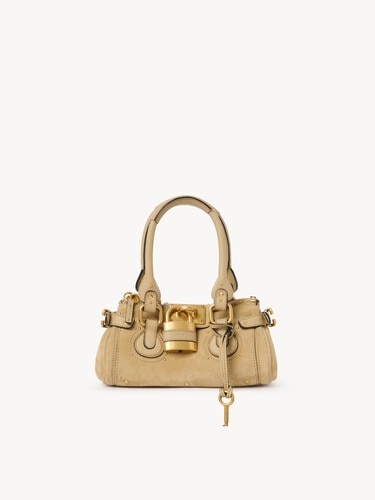 Small Paddington bag in suede leather - 2