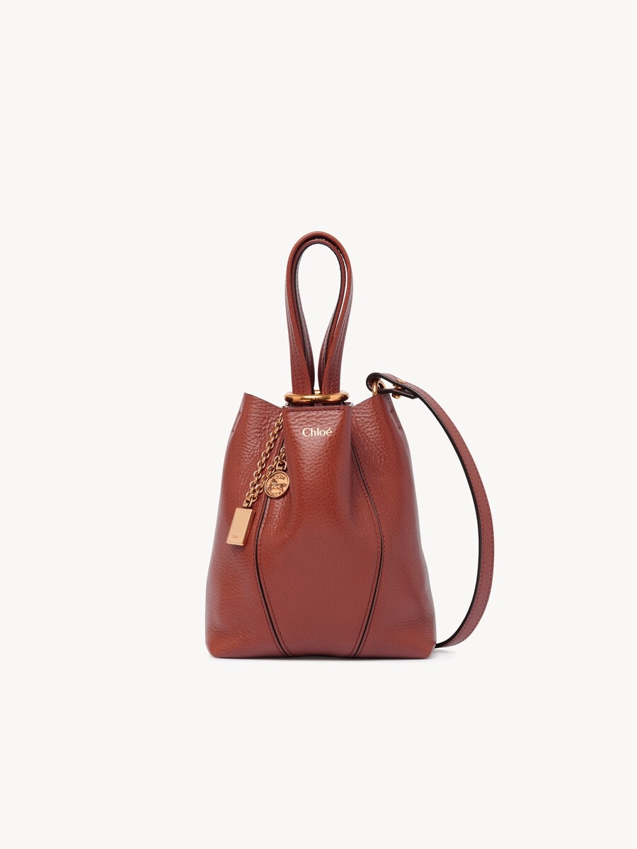 Bolso tote Chlo&eacute; Spin peque&ntilde;o de cuero granulado - 2