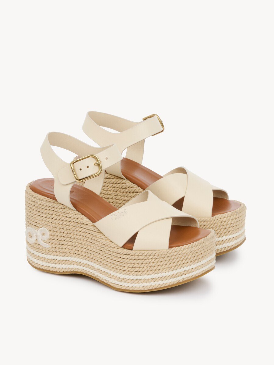 Chlo&eacute; Sand wedge sandal - 3